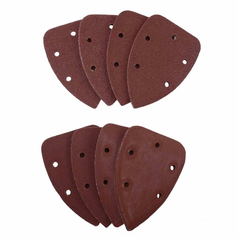 SPETLEK 40pcs Mouse Sanding Sheets for Wood, Paint and Metal in Black and Brown, W: 520 mm x L: 10000 mm – 2
