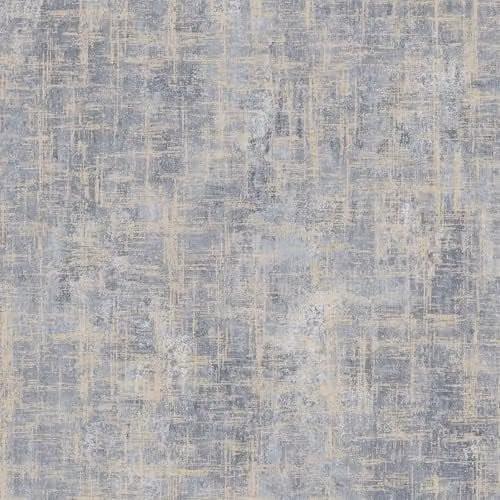 Muriva Etta Texture Blue and Gold Geometric Abstract Wallpaper Roll