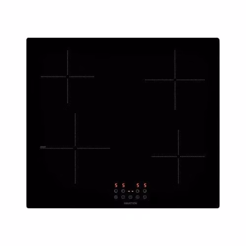 Willow 60cm Black Induction Ceramic Hob with Four Cooking Zones, Power Boost and Pot Detection – 1