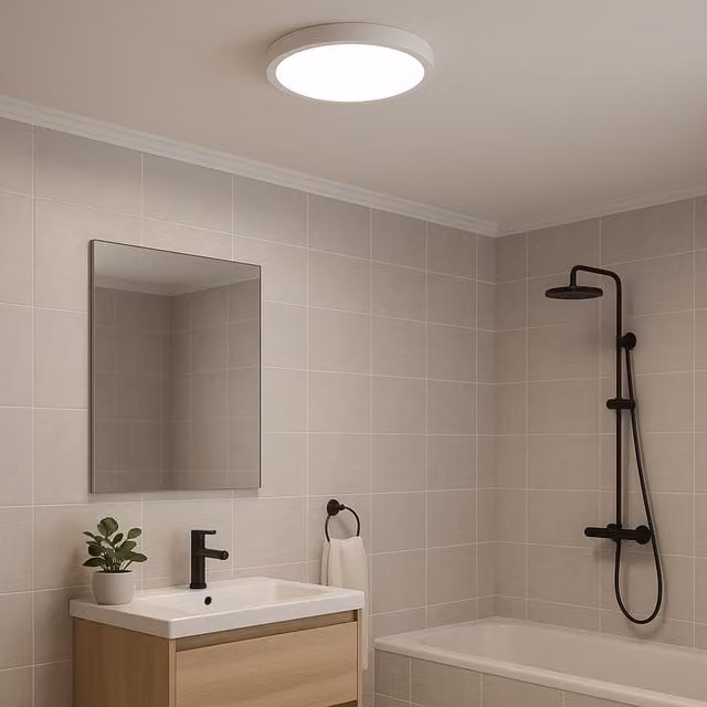 Eglo Fueva 6-Z Smart Control RGBW LED Ceiling Light, White, Diameter: 27.8 cm