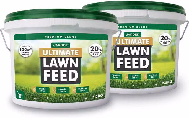 Jarder Ultimate Slow Release Lawn Feed, 2.5 kg