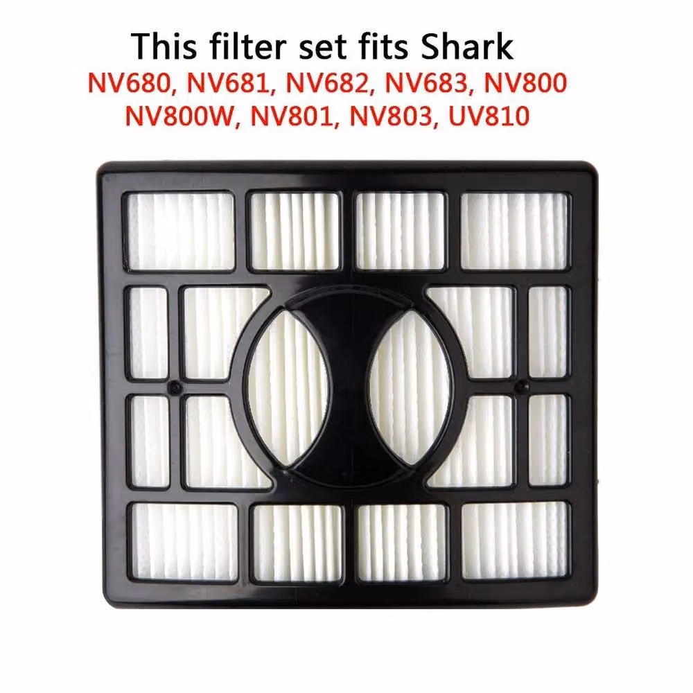 SPETLEK Vacuum Filter Set for Shark Powered/DuoClean, White – 2