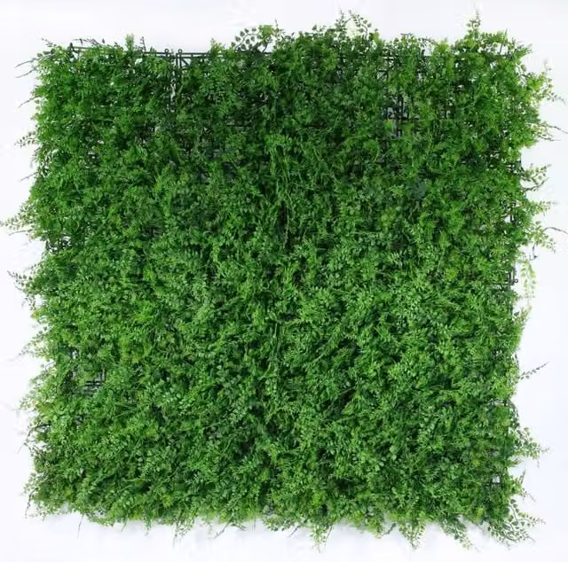 KDMD UV Resistant Fern Green Floral Wall, Width: 100 cm