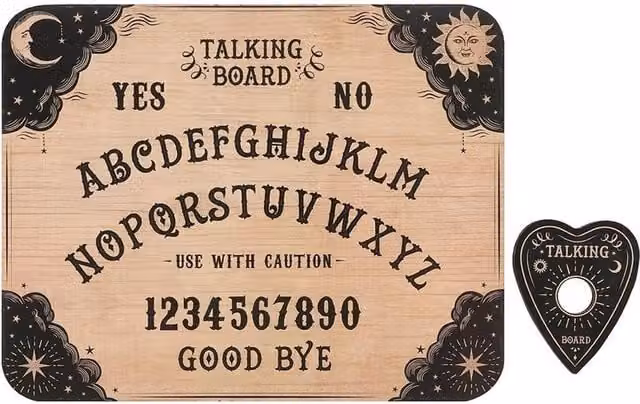 Something Different Classic Style Talking Board in Light Brown