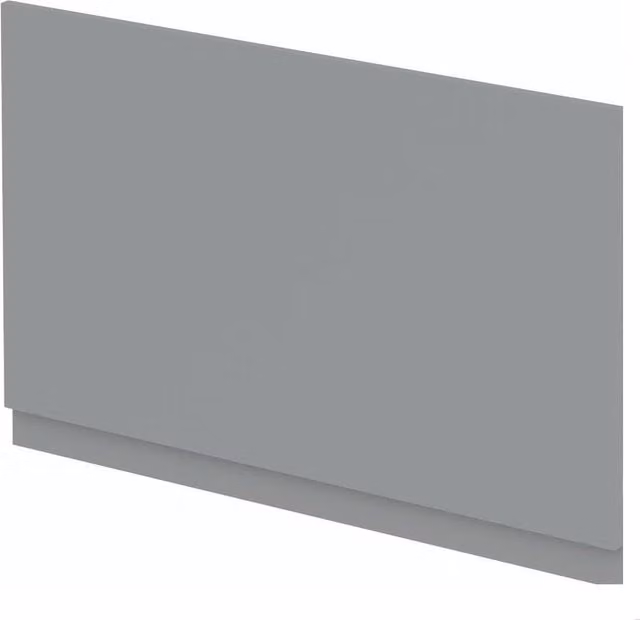 Balterley End Bath Panel in Matt Grey Acrylic Finish, Width: 90 cm – 1