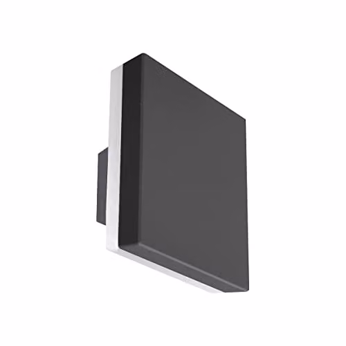 Netlighting Viano Modern Outdoor LED Wall Lamp, Black, 4000K