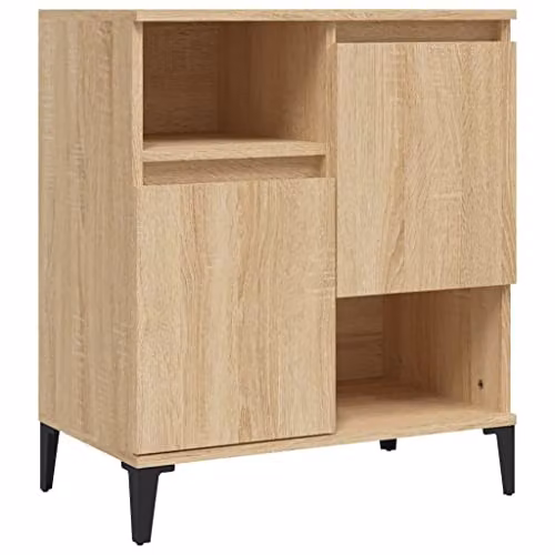 vidaXL Sideboard in Sonoma Oak Brown, W/D/H: 60 x 35 x 70 cm