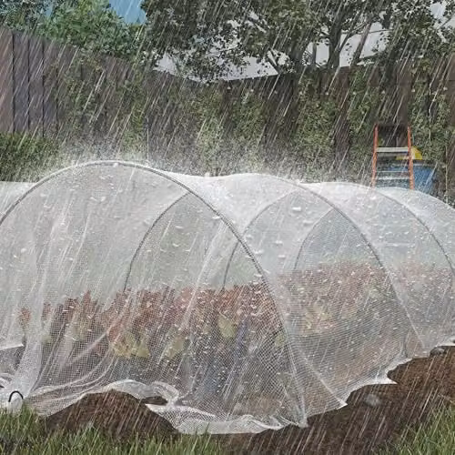 Outsunny Waterproof Heavy Duty PE Tarpaulin, White, W: 3 m, L: 5 m – 5