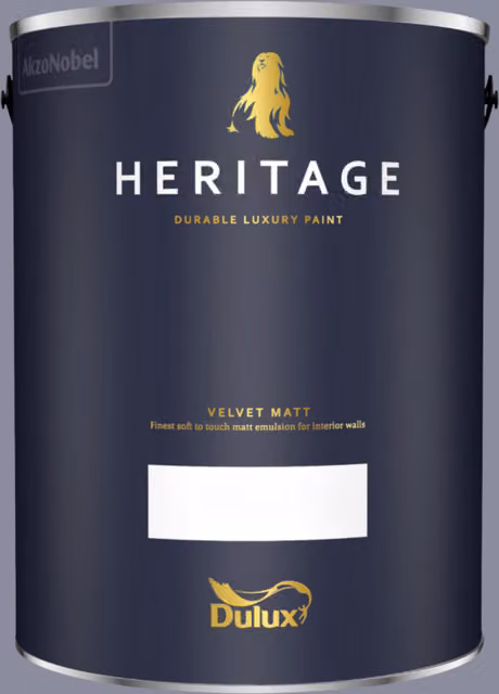 Dulux Trade Heritage Matt Paint in Violet Night, 5 l