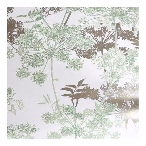 Graham & Brown Botanical Floral Wallpaper in Green