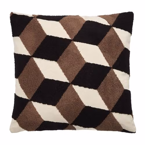 Appletree Hygge Geometric Tufted Cotton Filled Cushion, Multicolour, W/D/H: 43 x 43 x 43 cm – 5