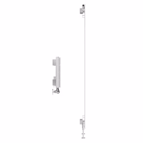 Terma White Steel Single Panel Wall Mounted Radiator H 180 cm x W 29.2 cm – 2