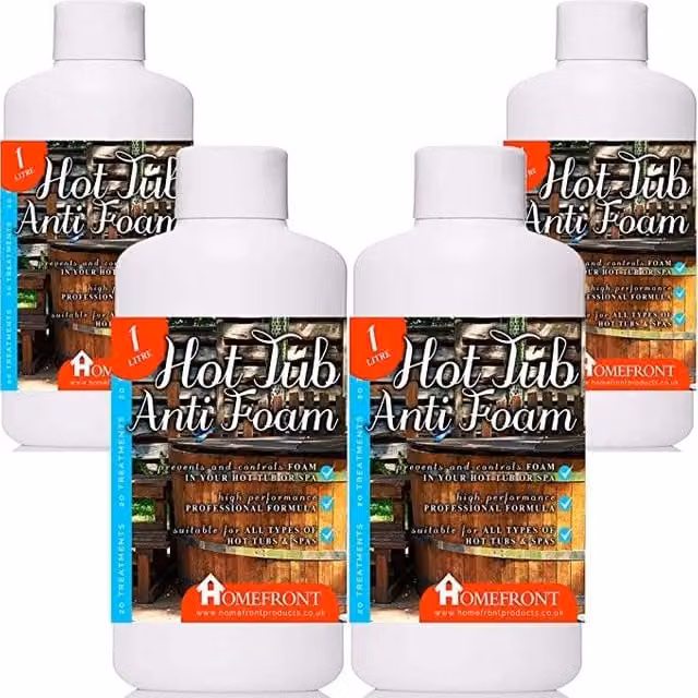 Homefront Anti-Foam Liquid for All Hot Tubs, 4 l
