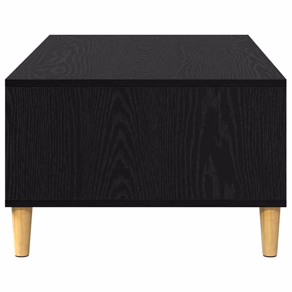 Berkfield Modern Living Room Storage Unit with Door in Black Oak Engineered Wood – 4