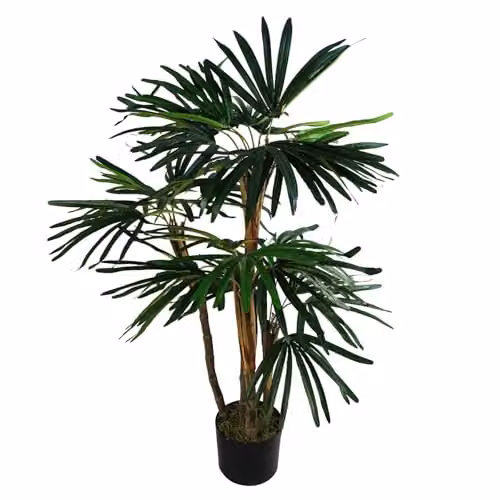Leaf Large Green Artificial Palm Tree – 1