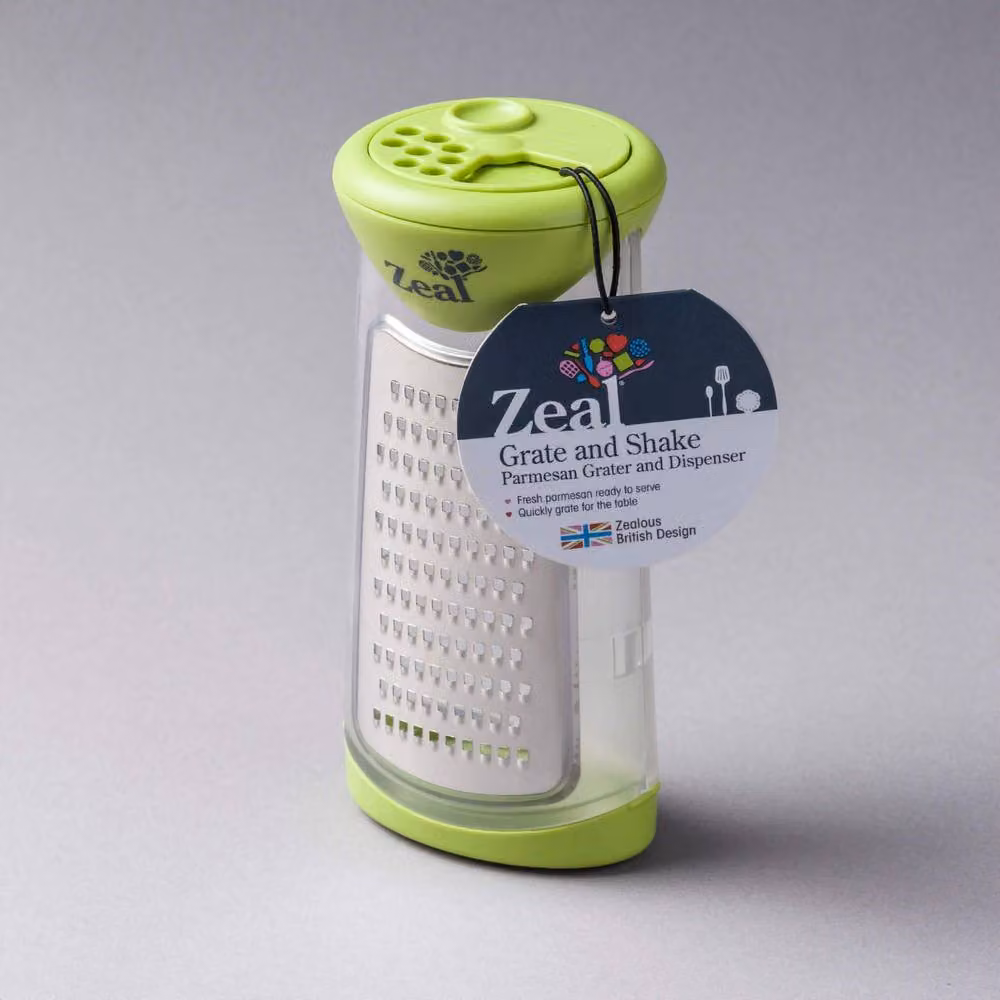 Zeal Grate & Shake Round Box Grater with Lid in Green – 2