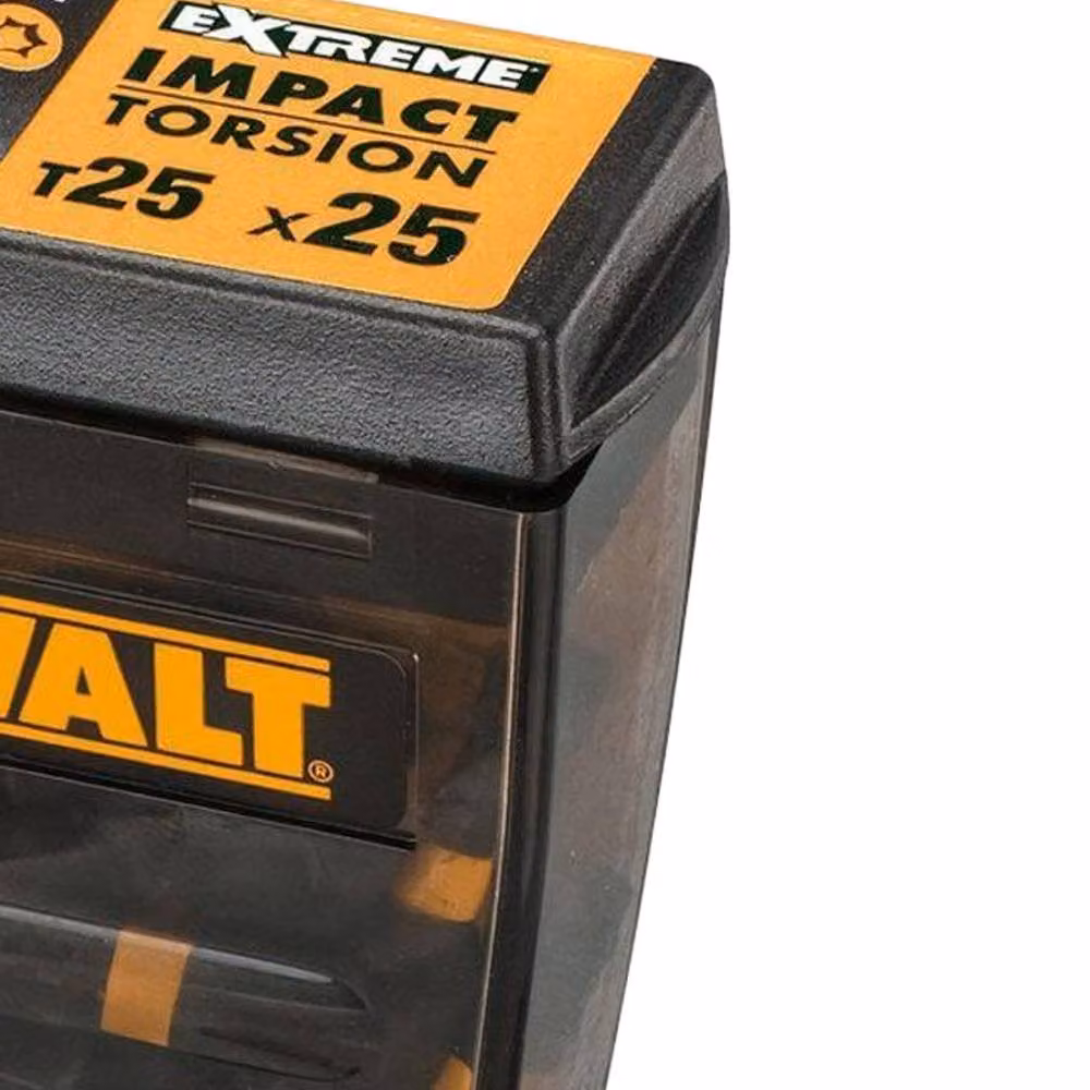 DeWalt FlexTorq Torx Screwdriver Bit, 25 Pack, Black – 2