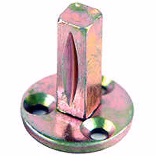 Loops Taylor Non Turn Door Handle with Dummy Spindle and 8mm Fixed Pull Handle Adapter in Silver and Multicolour