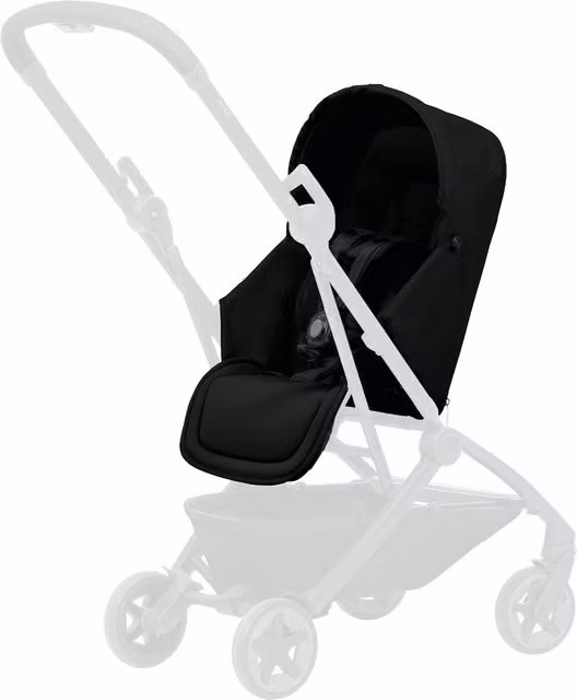 Joolz Aer2 Travel Buggy with Soft Carrycot in Space Black