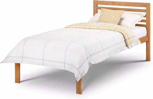 Cheshire Oasis Single Bed in Antique Pine, Brown, W/D/H: 90 x 200 cm