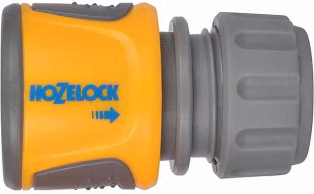 Hozelock Quick Coupling in Grey and Yellow