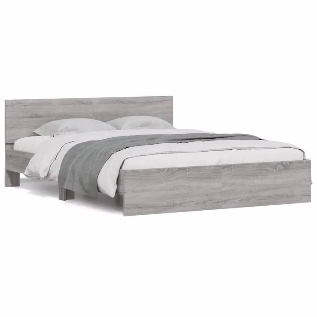 Berkfield Home Sonoma King Size Bed Frame in Grey – 2