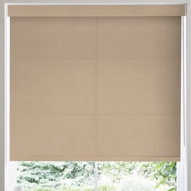 Terrys Olympus Semi-Transparent Made to Measure Roller Blind in Beige