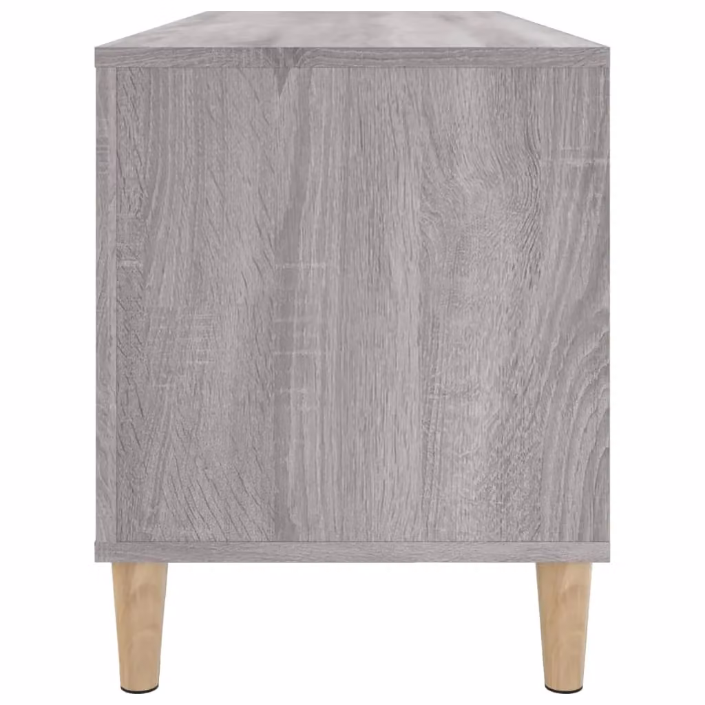 Berkfield Home Classic Record Cabinet in Grey Sonoma, W/D/H: 100 x 38 x 48 cm – 3