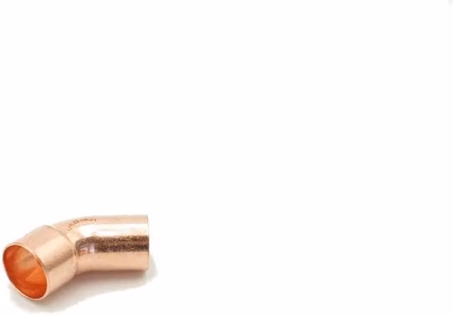 Prima Classic Endfeed Obtuse Street Elbow 45° 22mm Grey