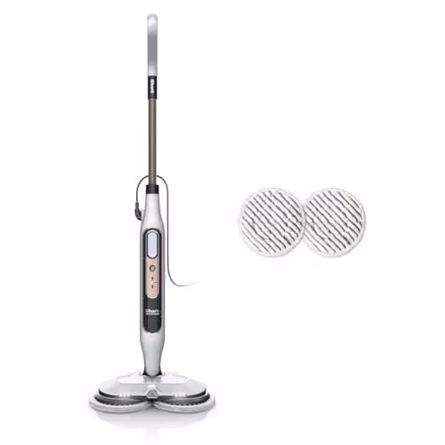 Shark Steam and Scrub Automatic Steam Mop with Steam Blaster S8201UK in White and Grey – 1