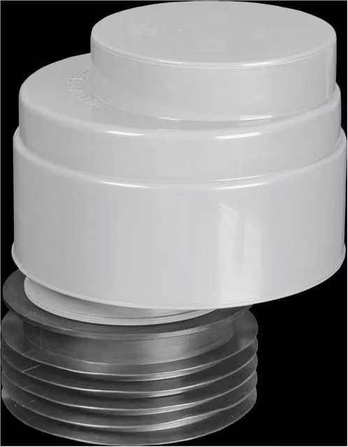 McAlpine VP100 Ventapipe 100 Air Admittance Valve with Dual Fit Synthetic Ru in Grey