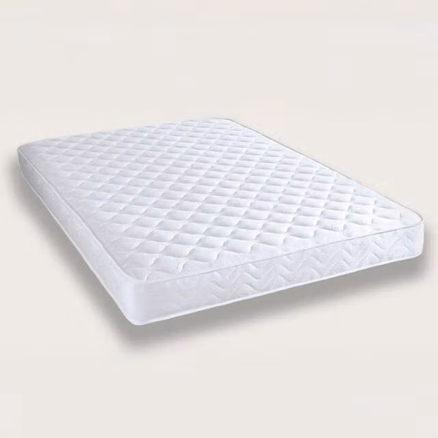 OHS White Hybrid Memory Foam Quilted Mattress, W: 180 cm x D: 200 cm – 1