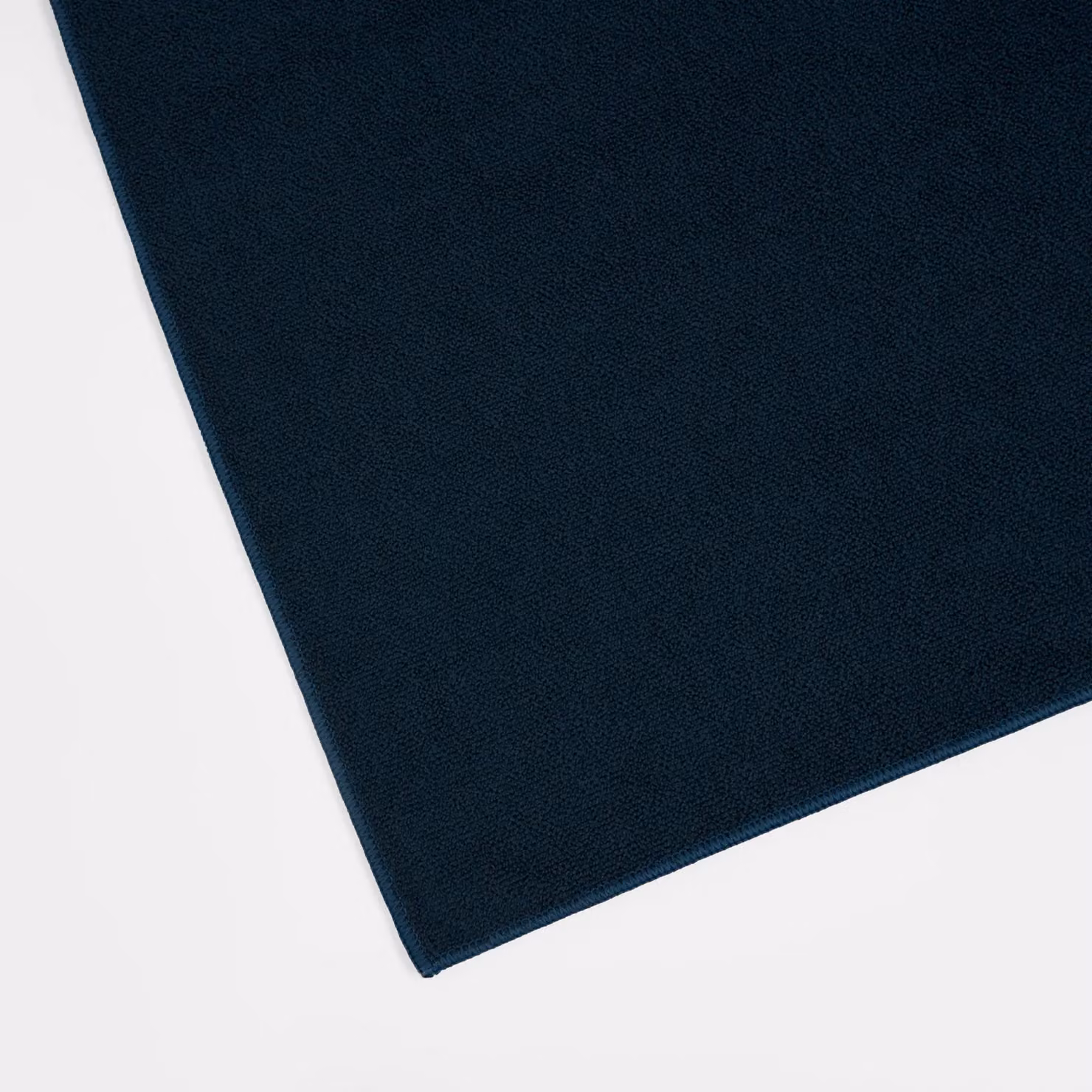 OHS Plain Microfibre Quick Dry Beach Towel in Blue, W: 71 cm, L: 152 cm – 7