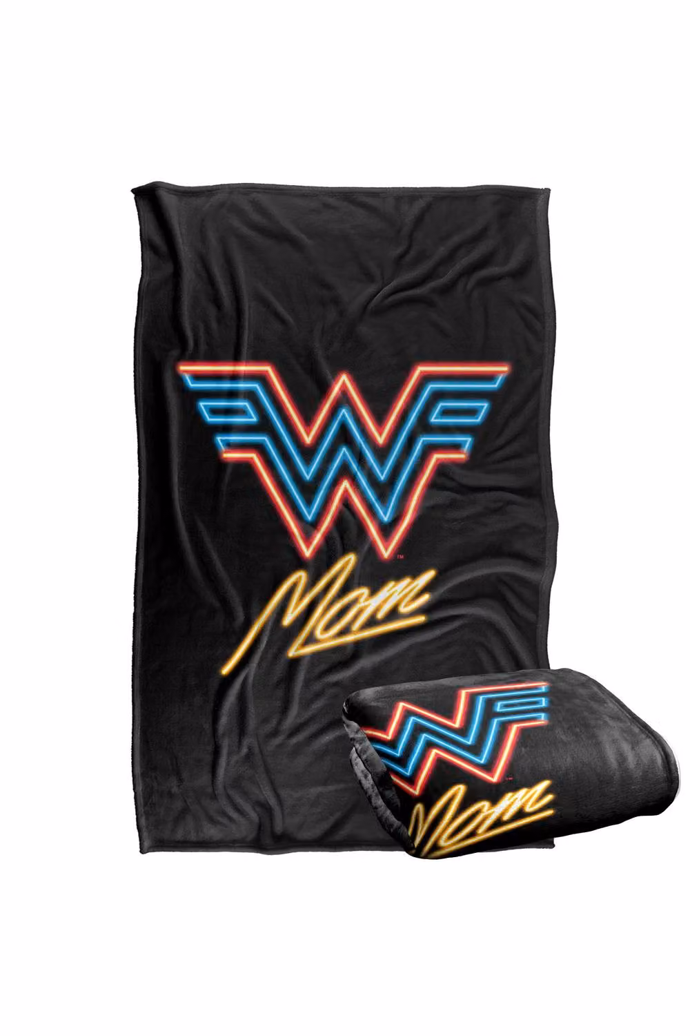 Warner Bros. Wonder Woman Movie Wonder Mon Neon Silky Touch Super Soft Fleece Throw Blanket, Multicolour, W: 91 cm, D: 147 cm – 7