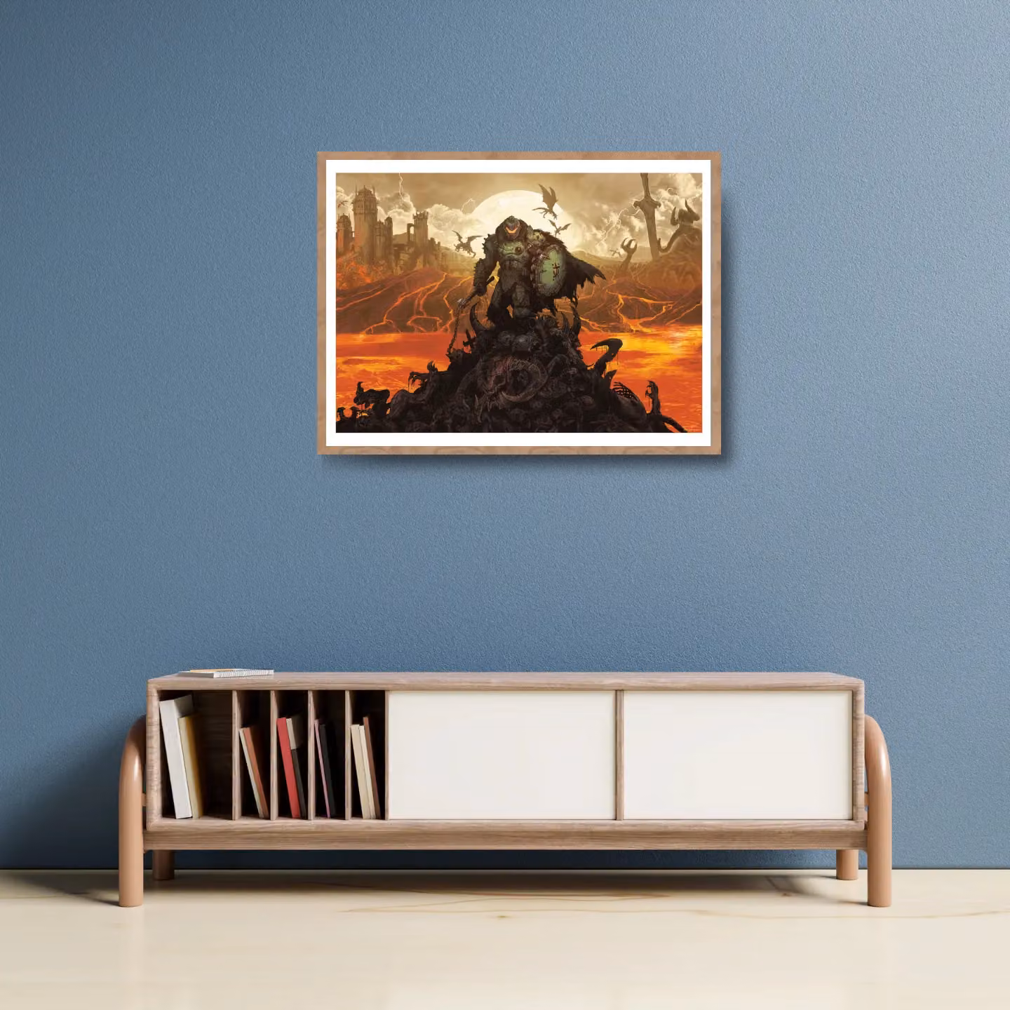 FaNaTtik DOOM: The Dark Ages Limited Edition A3 Numbered Multicolour Art Print – 4