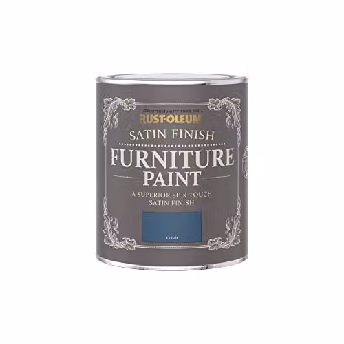 Rust-Oleum Blue Satin Furniture and Skirting Board Paint, 750ml – 3