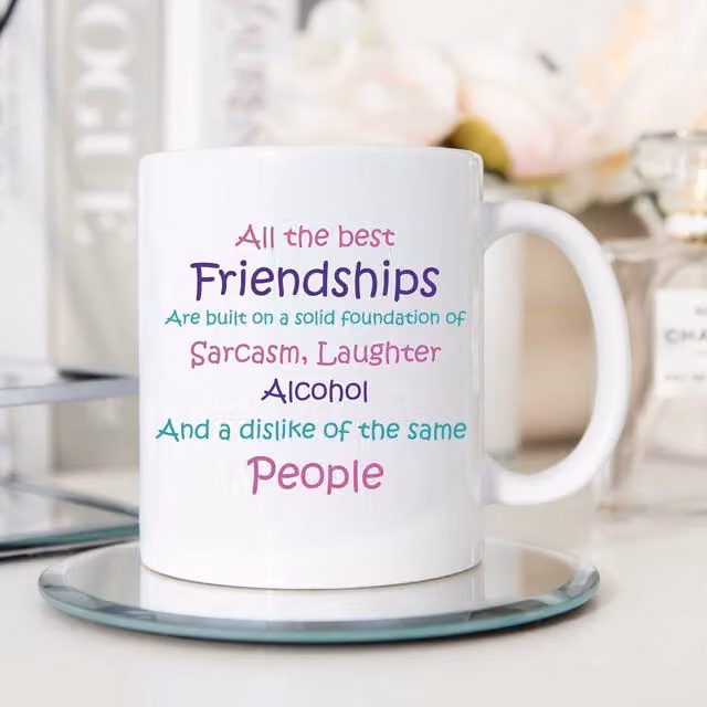 60 Second Makeover All the Best Friendships Mug in White