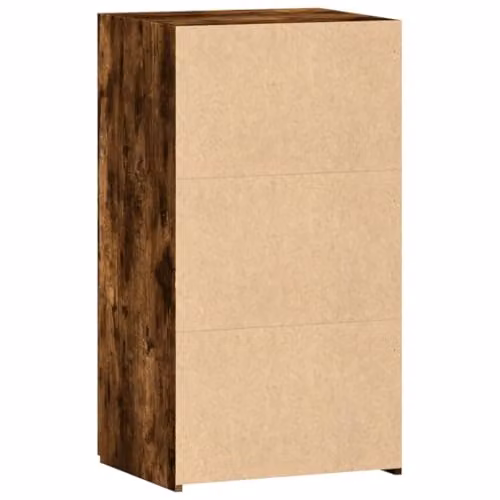 vidaXL Modern Sideboard in Smoked Oak Brown, W/D/H: 50 x 42.5 x 93 cm – 7