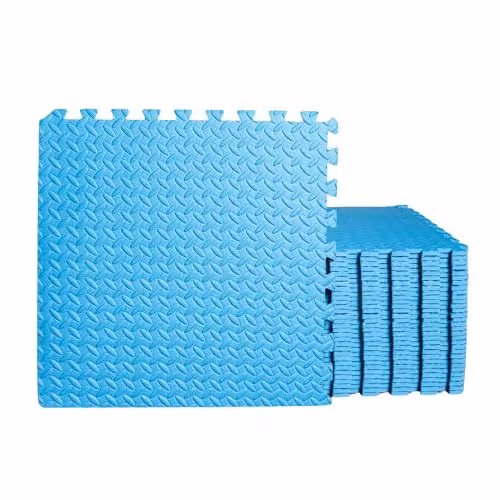 Samuel Alexander Blue 32 Piece EVA Foam Floor Protective Tiles, W/D: 60 x 60 cm Each – 2