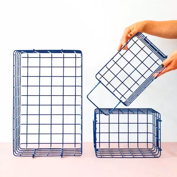 Mustard Made The Baskets in Navy Blue – 3