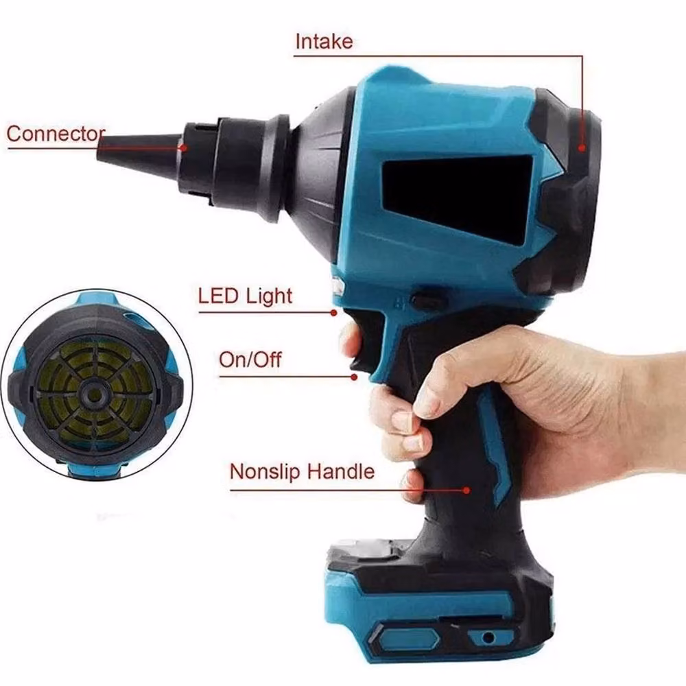 NESTLUNE Cordless Brushless Motor Dust Blower in Blue, W/D/H: 100 x 15 x 24 cm – 5