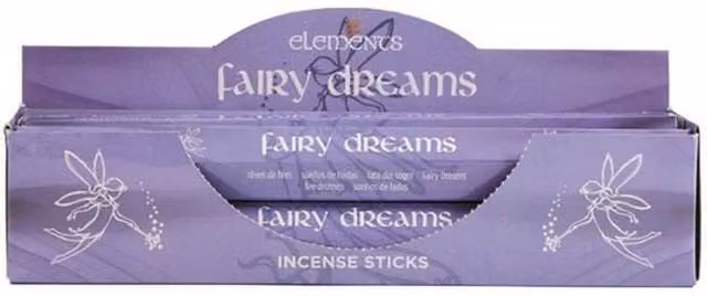 Elements Fairy Dreams Incense Sticks, 6 Pack, Purple