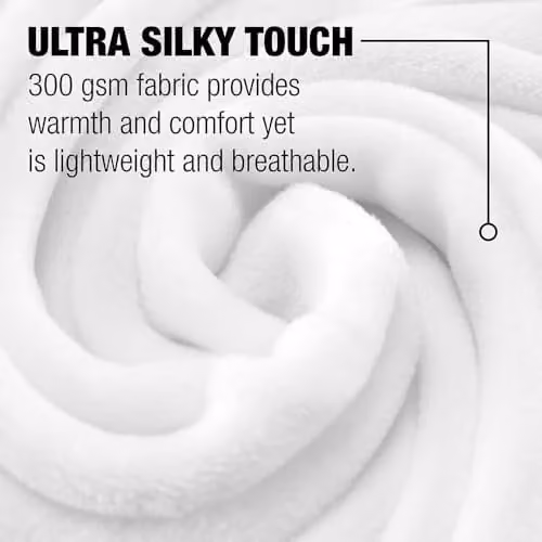 Cartoon Network We Bare Bears Silky Touch Super Soft Fleece Throw Blanket, White, W/D/H: 152 x 127 cm – 4