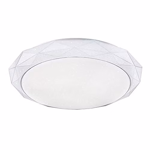 Netlighting Andi RGB LED Ceiling Light in White and Multicolour with Remote Control and Dimmable Function – 1