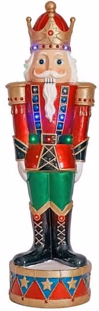 KDMD Multicolour Nutcracker with LED Lights, Height: 93 cm – 1