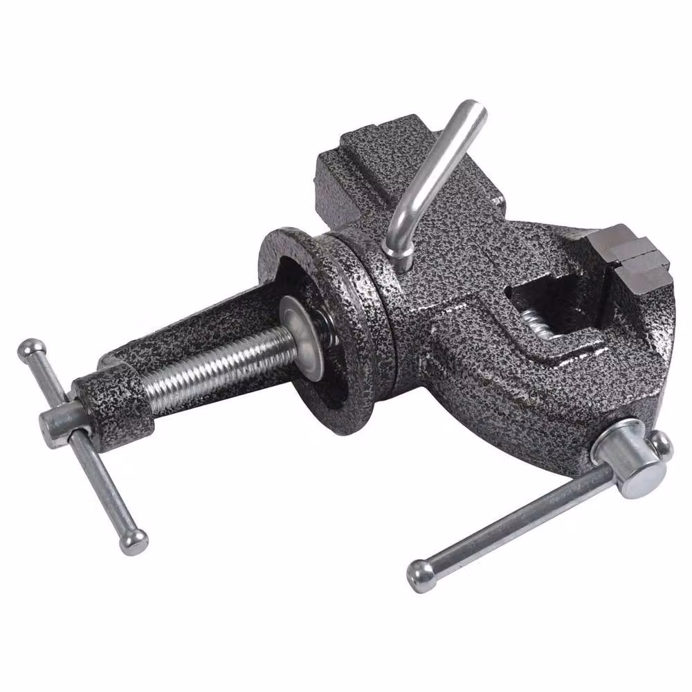 NESTLUNE 70mm Mechanic Clamp-on Universal Bench Vise in Grey – 4