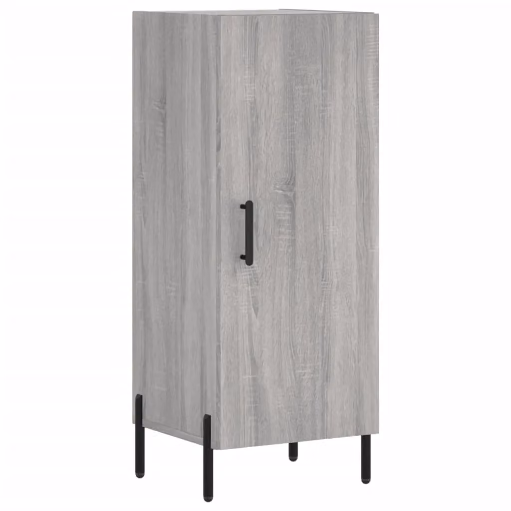 Berkfield Home Grey Sonoma Sideboard in Engineered Wood W/D/H: 34.5 x 34 x 90 cm – 2