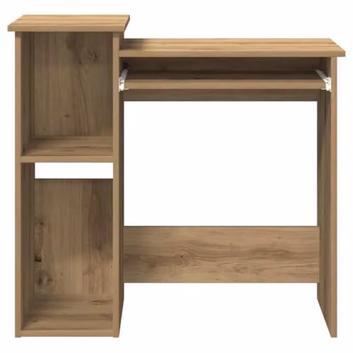 vidaXL Modern Desk in Brown, W/D/H: 84 x 40 x 78 cm – 5