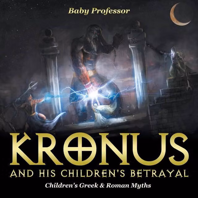 Baby Professor Kronus and His Children's Betrayal: Children's Greek and Roman Myths Multicolour Paper Book