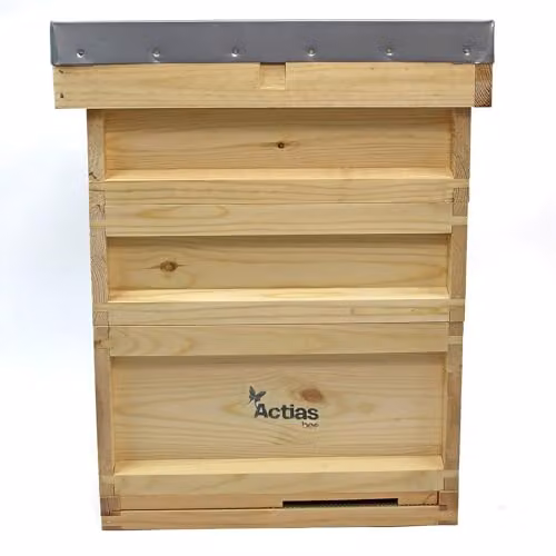 Actiasbee National Pine Beehive Starter Kit in Brown – 1